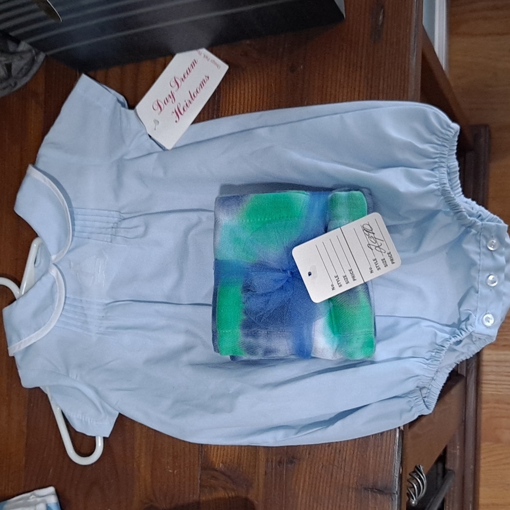 Kids 3M sailor onside with burp cloths